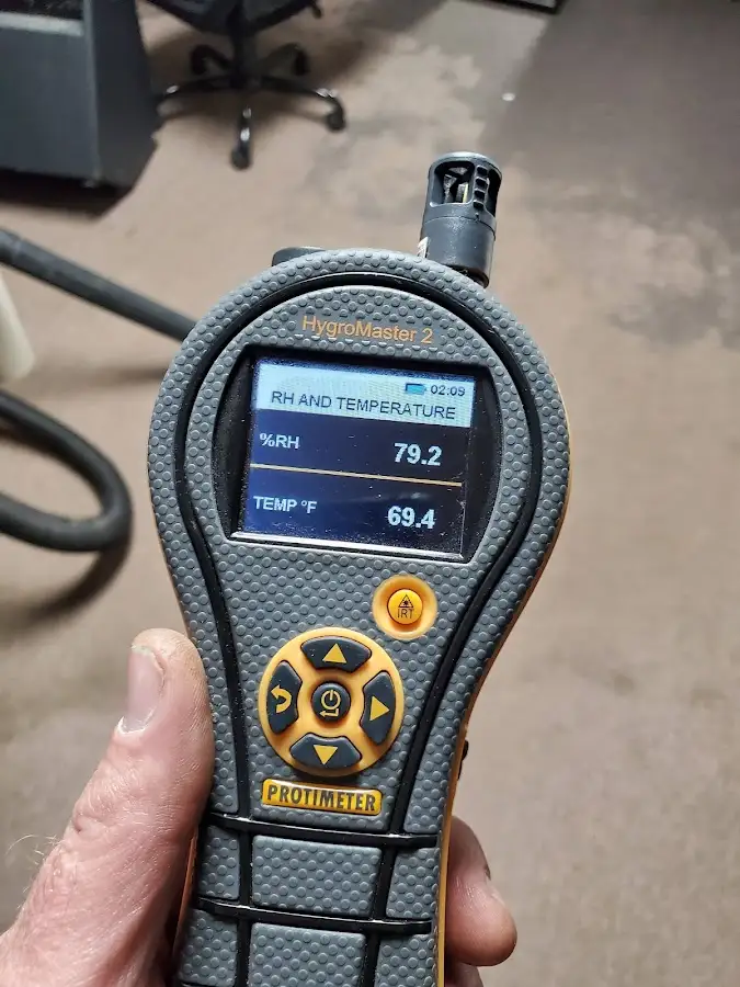 Moisture meter humidity assessment for Mold Remediation & Removal in Maywood